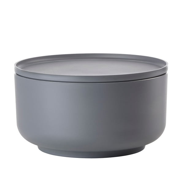 Tamno siva zdjela za posluživanje s poklopcem Zone Peili, 4,5 l