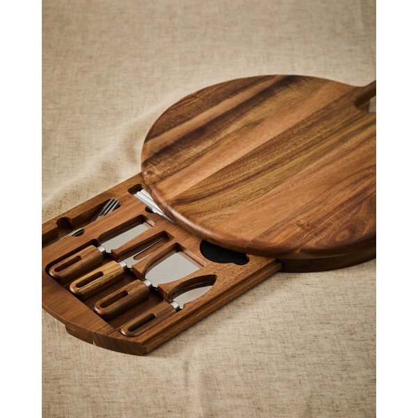 Drvena daska za rezanje za sir 46 x 36 cm Blera – Kave Home-image-1