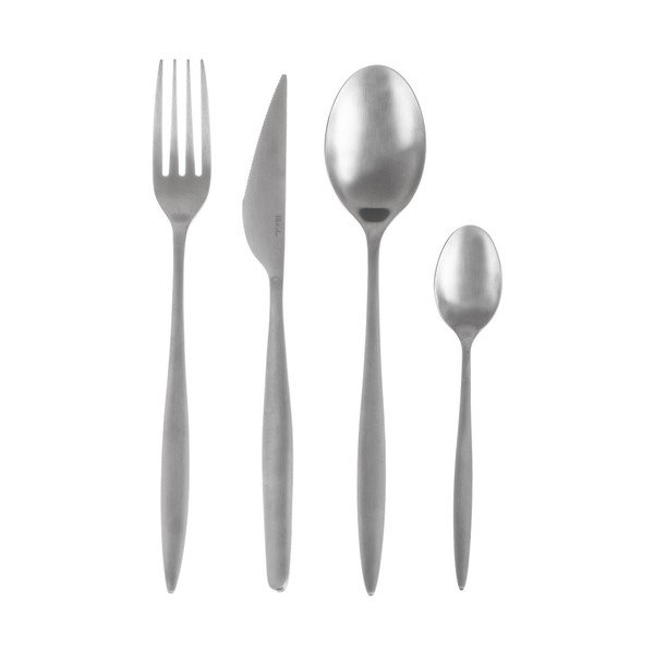 Pribor 24 kom od nehrđajućeg čelika u srebrnoj boji – Orion