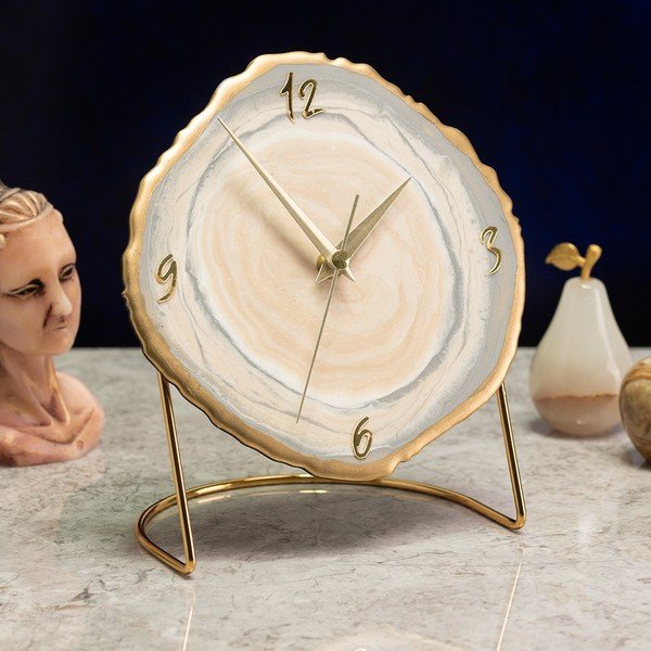 Stolni sat ø 18 cm Epoxy – Mioli Decor-image-1