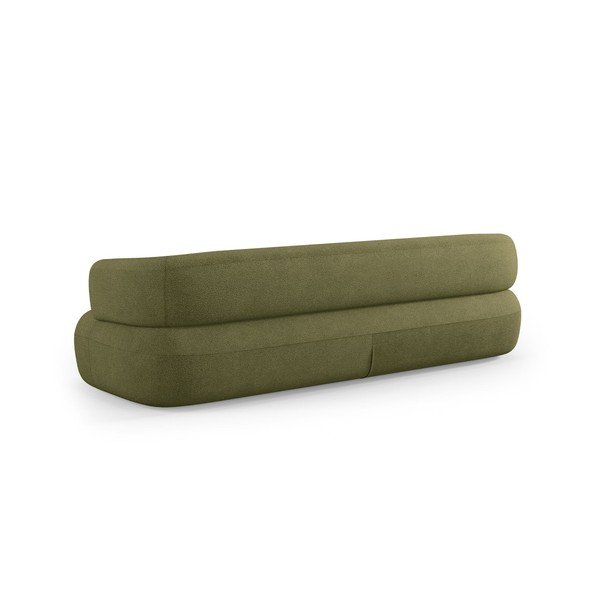Zelena sofa od bouclé tkanine 200 cm Jenny – Micadoni -image-4