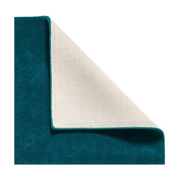 Smaragdno zeleni vuneni tepih Think Rugs Kasbah, 120 x 170 cm-image-3