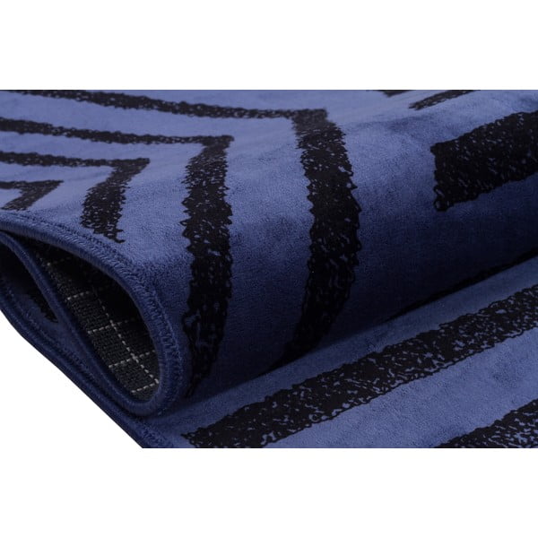 Plavi perivi tepih 200x100 cm - Vitaus-image-3