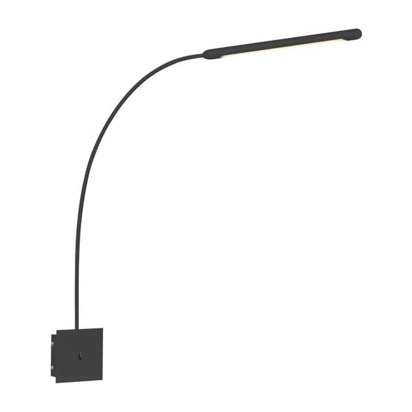 Crna zidna svjetiljka Markslöjd Antenna 1L