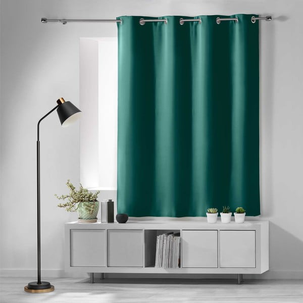 Tamno zelena zatamnjujuća zavjesa 135x180 cm Occult – douceur d'intérieur-image-2