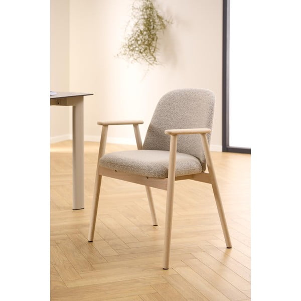 Bež blagovaonska stolica Leo – Actona-image-2