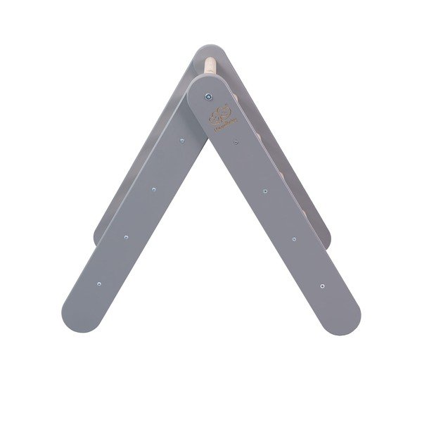 Sivi pikler montessori trokut od masivnog bora 60x60x60 cm Montessori – Meowbaby-image-4