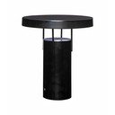 Crna LED stolna lampa s mogućnosti zatamnjivanja s metalnim sjenilom (visina 28 cm) BringMe – Hübsch