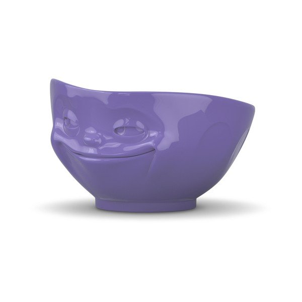 Ljubičasta porculanska zdjela nasmijana 58products-image-1