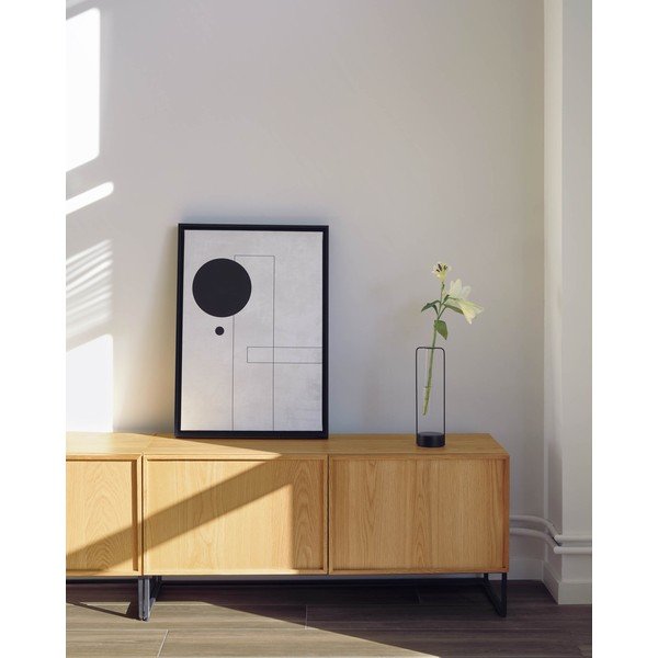 TV komoda u dekoru hrasta u prirodnoj boji 112x51x42 cm Taiana – Kave Home-image-2