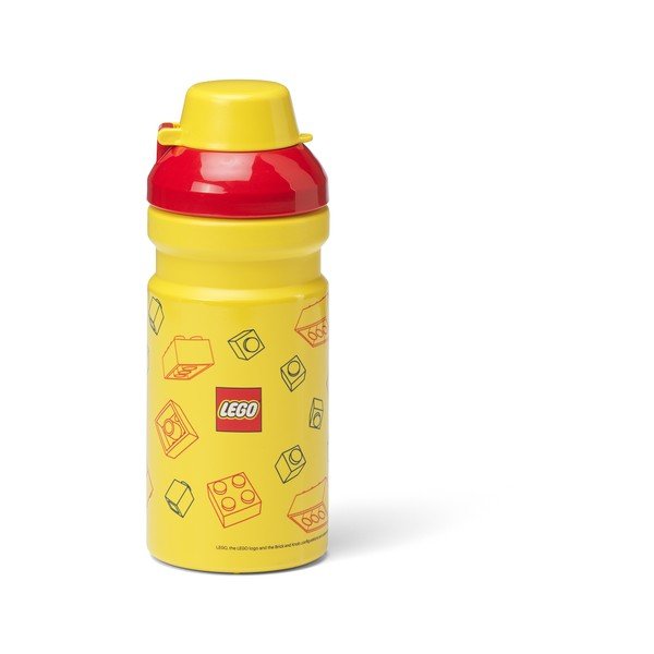 Žute plastične dječje kutije za ručak u setu 2 kom Brick – LEGO®-image-1