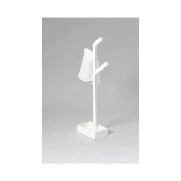 Bijeli drveni stalak za ručnike Wireworks Branch-image-1