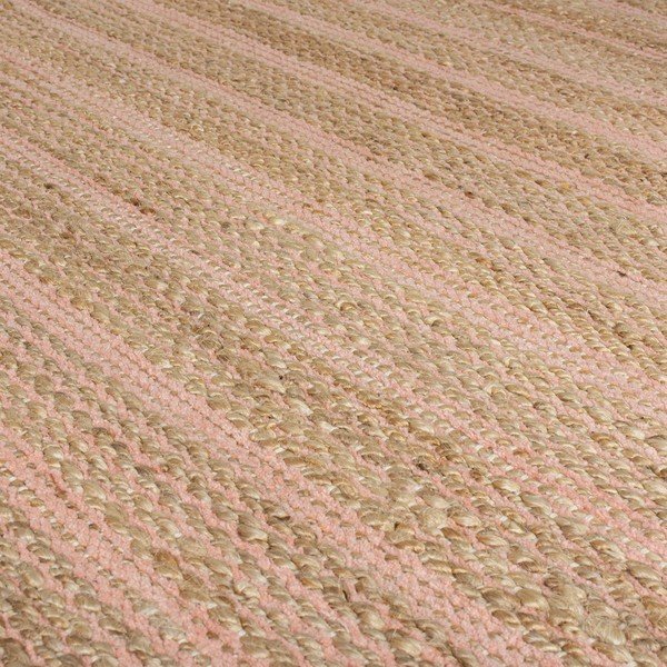 Ružičasti tepih od jute Flair Rugs Equinox, 160 x 230 cm-image-2