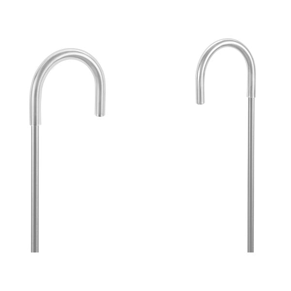 Viseća kupaonska polica od nehrđajućeg čelika u srebrnoj boji Origin - Metaltex-image-3