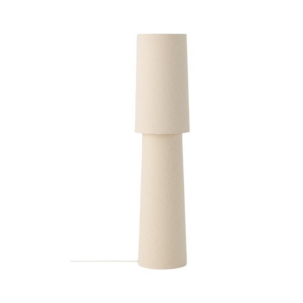 Krem stojeća svjetiljka od boucle tkanine (visina 119 cm) Philo – Ellos Home