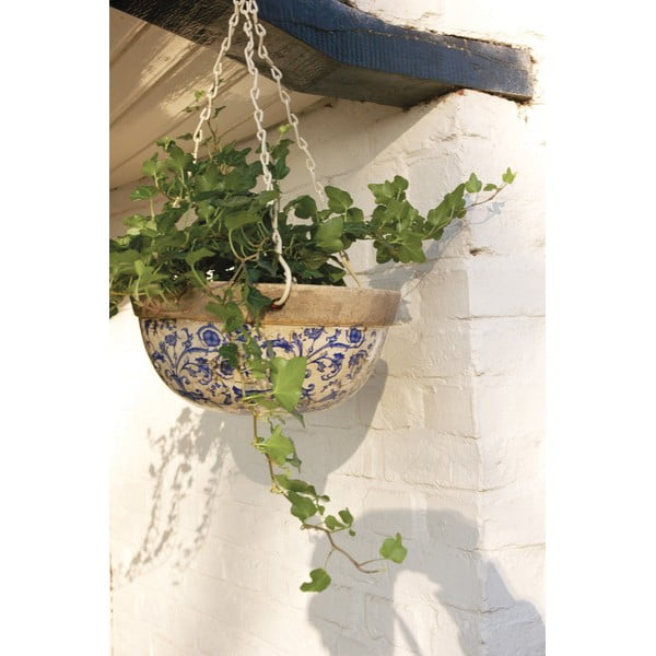 Keramička viseća i zidna posuda za cvijeće ø 25,5 cm – Esschert Design-image-1