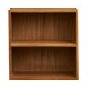 Polica s više razina od punog hrasta u prirodnoj boji 18 cm Townsville – House Nordic