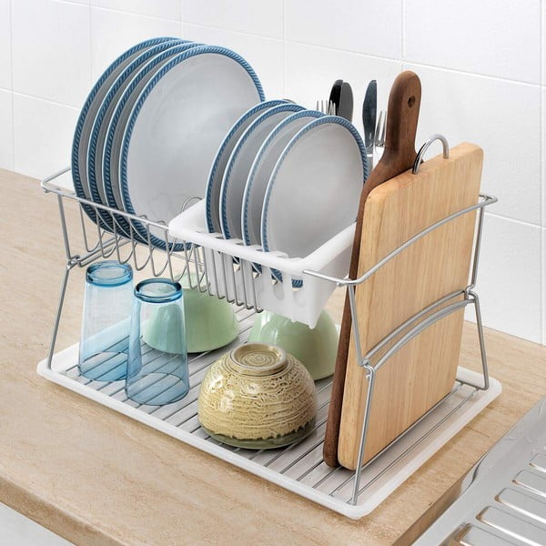 Stalak za ostalak za okapanje posuđa posuđa Metaltex Genius-Tex, 45 x 31 cm-image-4