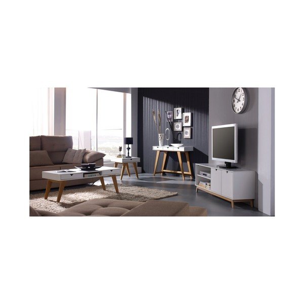 Bijela TV komoda Marckeric Gaudi-image-1