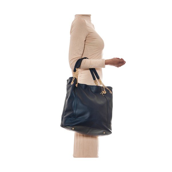 Kožna torbica Tote 2089 Blu-image-1