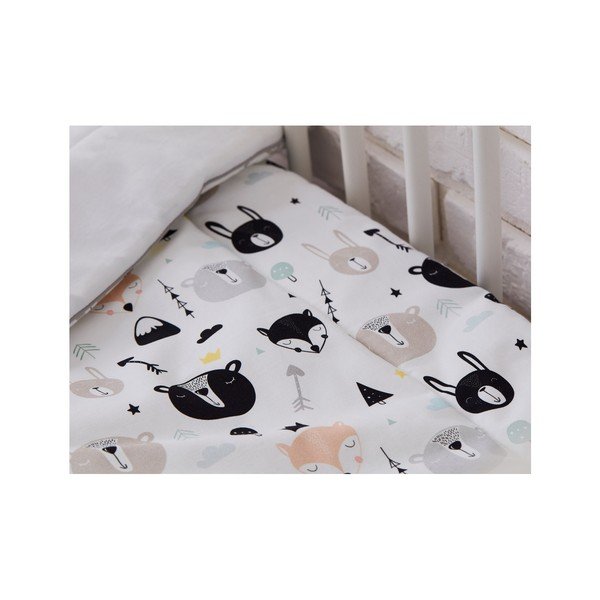 Komplet popluna za bebe s jastukom Pinio Bears, 100 x 135 cm-image-1