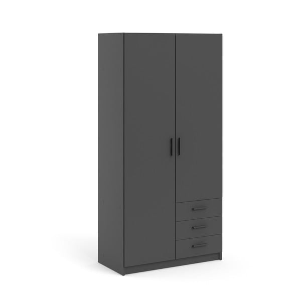 Tamno sivi ormar 99x200 cm Sprint – Tvilum-image-3