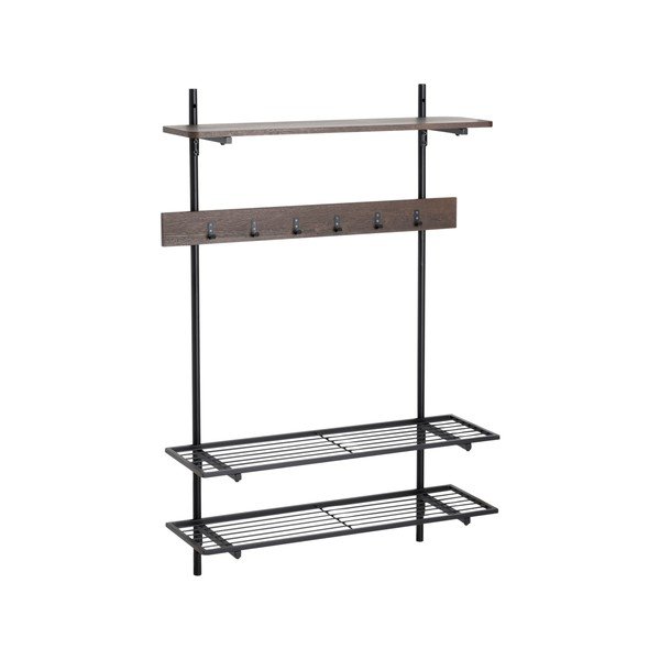 Smeđi metalni set za hodnik 100x150x25 cm Gilda – Ellos Home