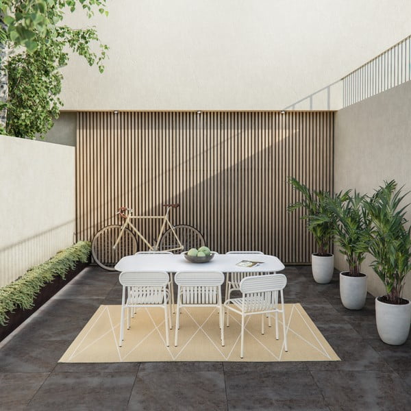 Bež unutarnja i vanjska staza 70x160 cm Max Sand – Pappelina-image-1