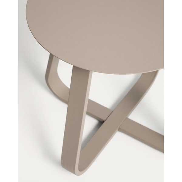 Metalni okrugao vrtni stolić ø 48 cm Tamaris – Kave Home-image-4