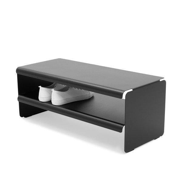 Crni željezni ormarić za cipele 71,5x28x31 cm Linea – Spinder Design-image-4