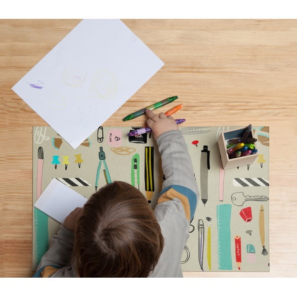 Podloga za stol Little Nice Things Workspace, 55 x 35 cm-image-1