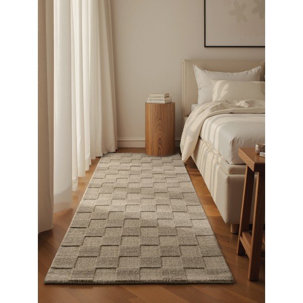 Bež ručno rađena vunena staza 80x200 cm Scala – Villeroy&Boch-image-1