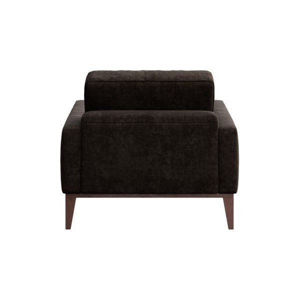 Tamnosmeđa fotelja MESONICA Musso Tufted-image-2