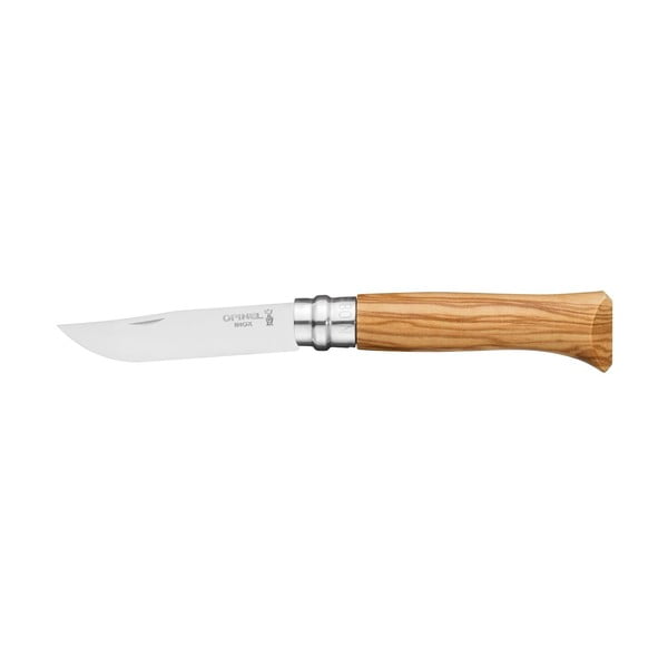 Sklopivi nož s drškom od maslinovog drveta Opinel N°08