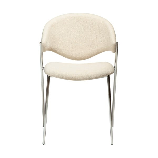 Krem podstavljena blagovaonska stolica Zone – DAN-FORM Denmark-image-2