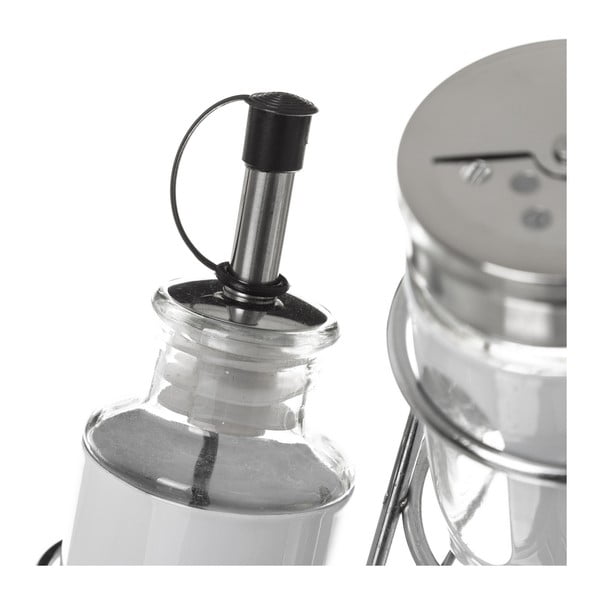 Set za ocat i ulje 4 kom sa stalkom – Casa Selección-image-1