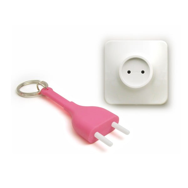 Set od 2 Unplug vješalice, roze