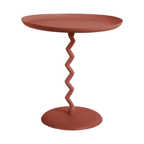 Metalni okrugao pomoćni stol ø 40 cm Zig Zag – Leitmotiv