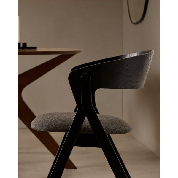 Crna blagovaonska stolica Godia – Kave Home-image-1