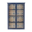 Plava vitrina od masivne jele 81x122x22 cm Hazem – Bloomingville
