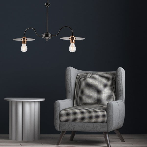 Crna viseća lampa - LAMKUR-image-2