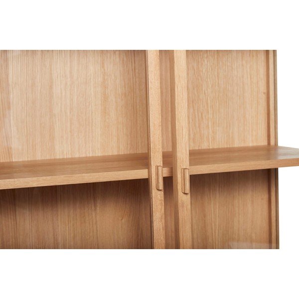 Vitrina od hrastovog drveta 100x140 cm Panorama - Hübsch-image-3