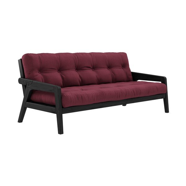 Promjenjivi kauč 204 cm Karup Design Grab Black / Bordeaux-image-3