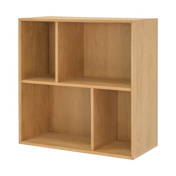 Modularni sustav polica u dekoru hrasta u prirodnoj boji 70x70 cm Z  – Tenzo-image-2