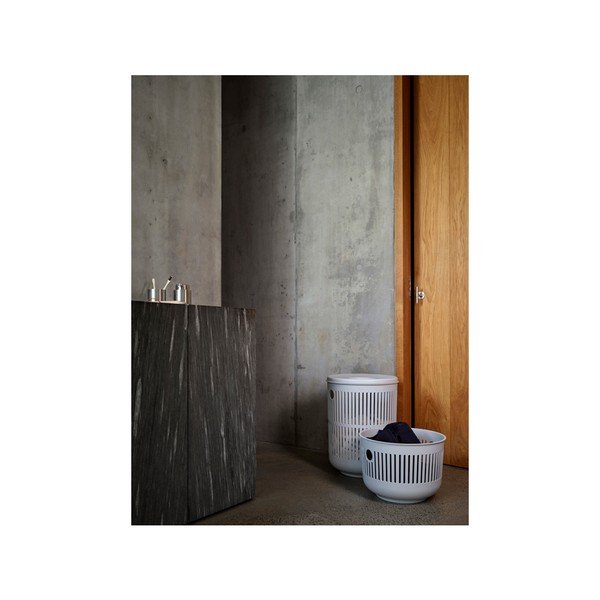 Svijetlo siva plastična košara za rublje 35 l Ume – Zone-image-1