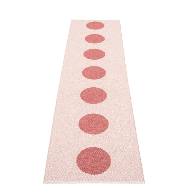 Svijetlo crvena unutarnja i vanjska staza 70x280 cm Vera Pop Blush – Pappelina-image-2