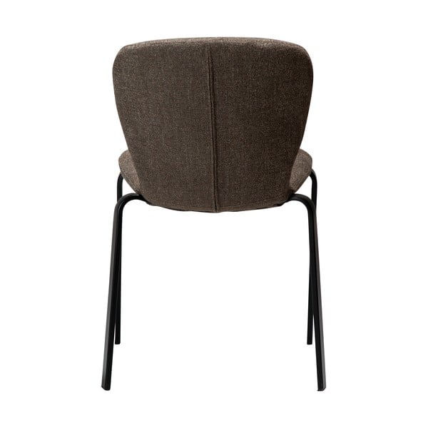 Smeđa podstavljena blagovaonska stolica Heap – DAN-FORM Denmark-image-3