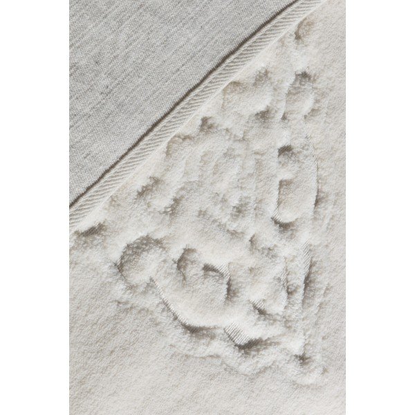 Krem bijeli kupaonski otirači u setu od 2 komada 100x60 cm - Foutastic-image-1