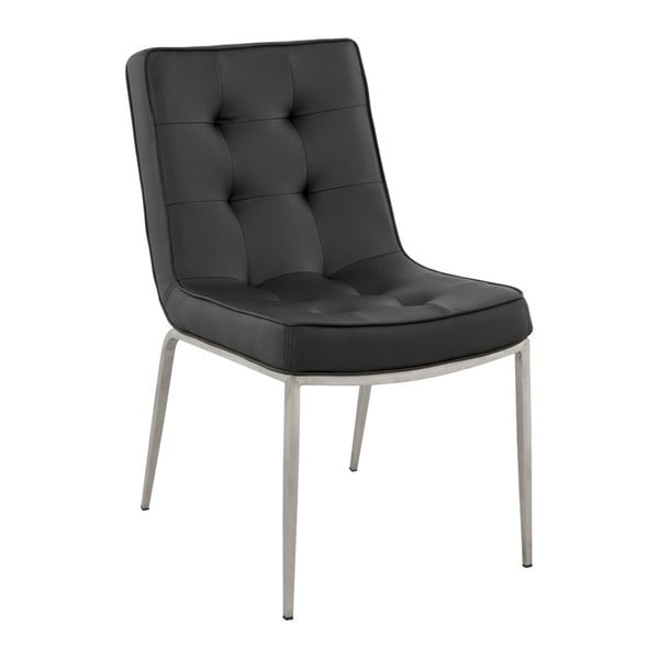 Crna stolica za blagovanje Kokoon Design Madrid