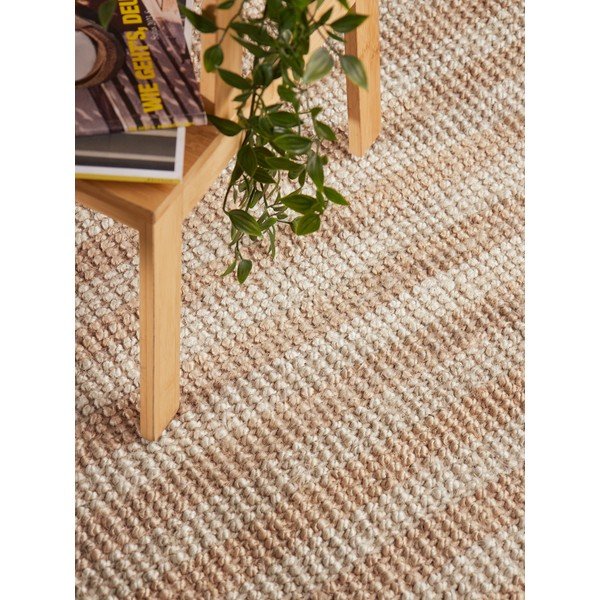 Bež ručno rađen juten tepih 160x230 cm Harvest Amber – Elle Decoration-image-2